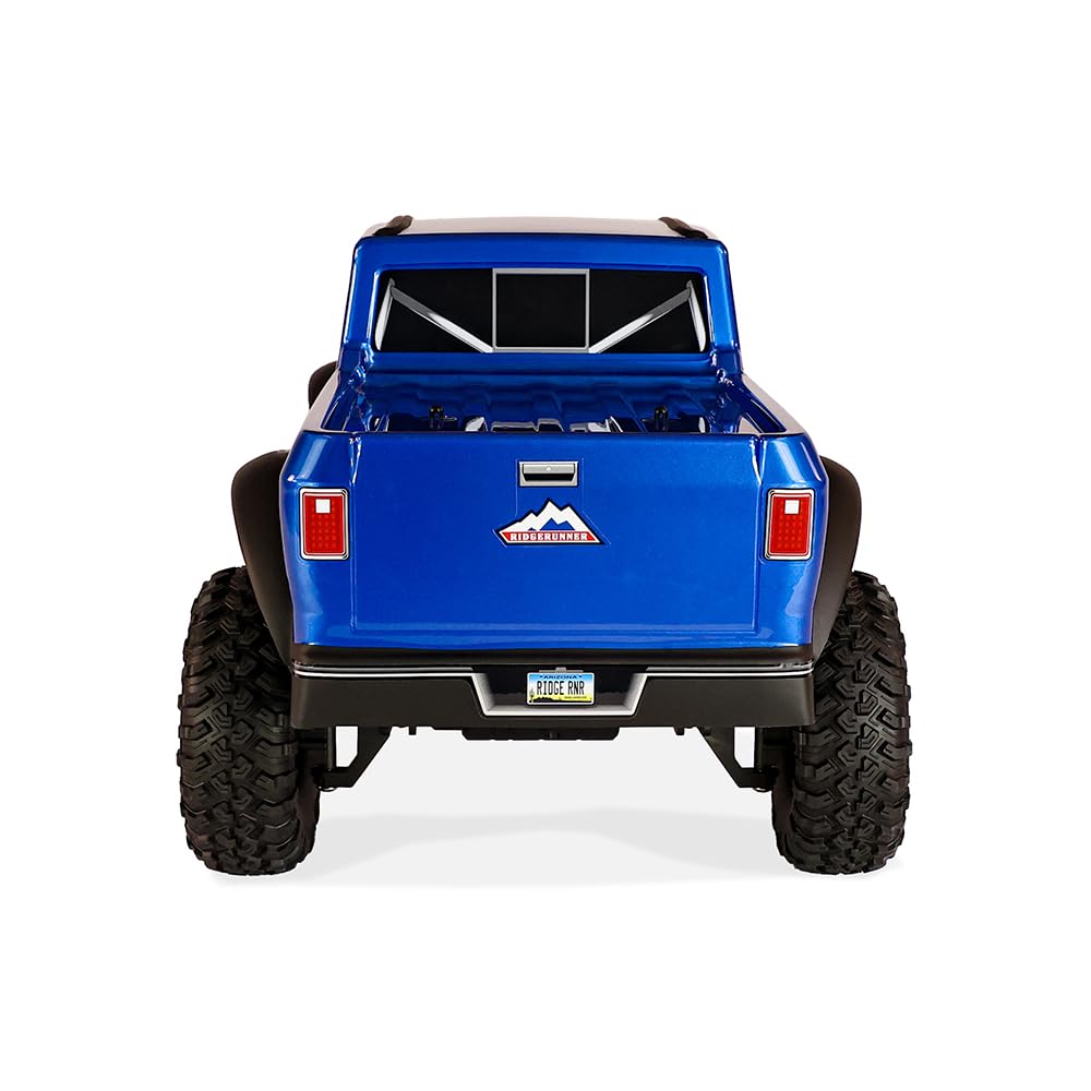 Danchee RidgeRunner 1/10 Scale 4WD Electric Rock Crawler RTR RC Truck - Blue - Off-Road Adventure, Trail Crawling & Backyard Fun for Adults & Kids