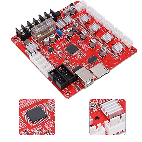 3D Printer Motherboard PWM Module for A8 Plus - 3-Way Output Mainboard with 12-24V USB Interface | Perfect for DIY 3D Printing Projects & Repairs