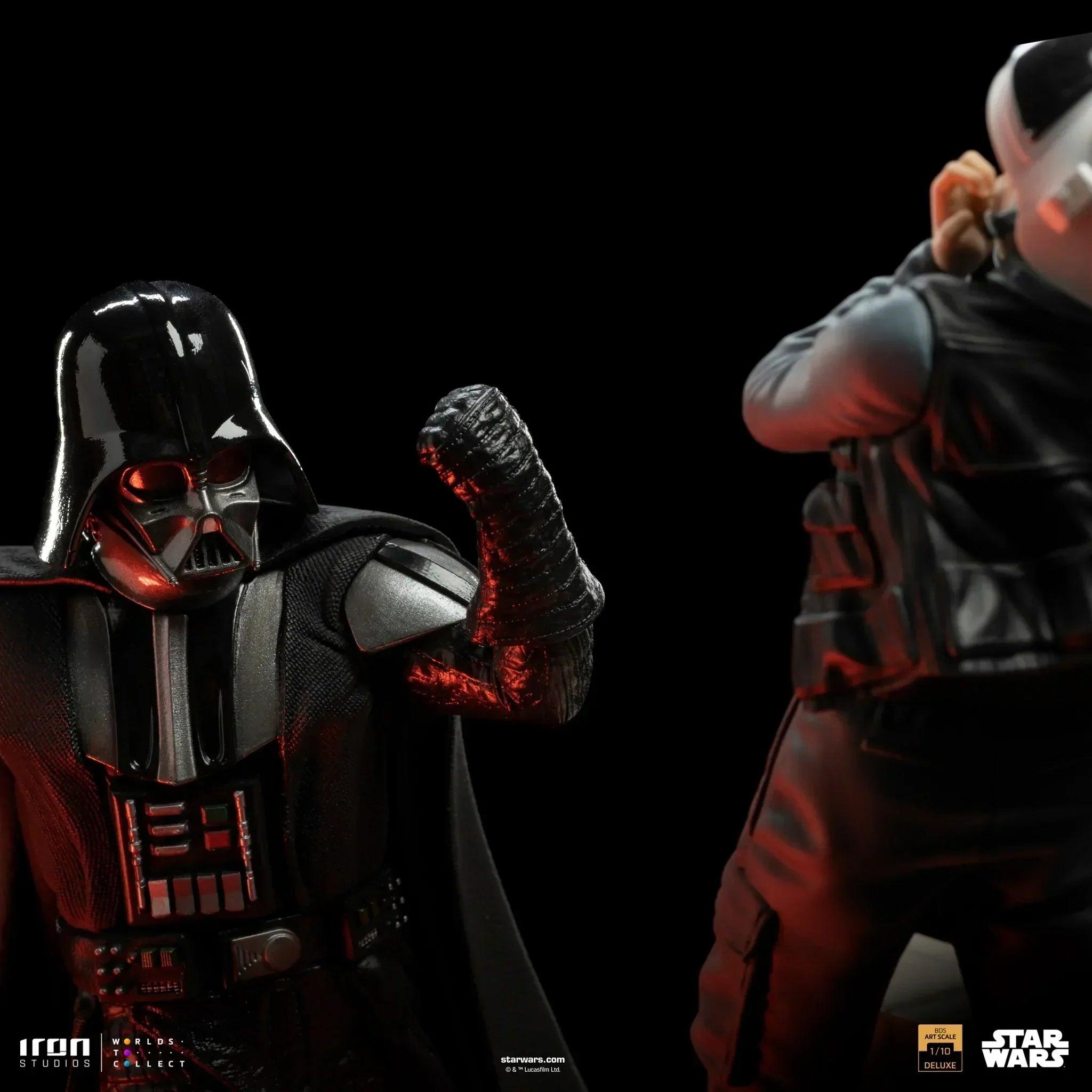 Iron Studios Star Wars: Rogue One Darth Vader Deluxe BDS Art Scale 1/10 Statue - Premium Collectible for Display & Home Decor