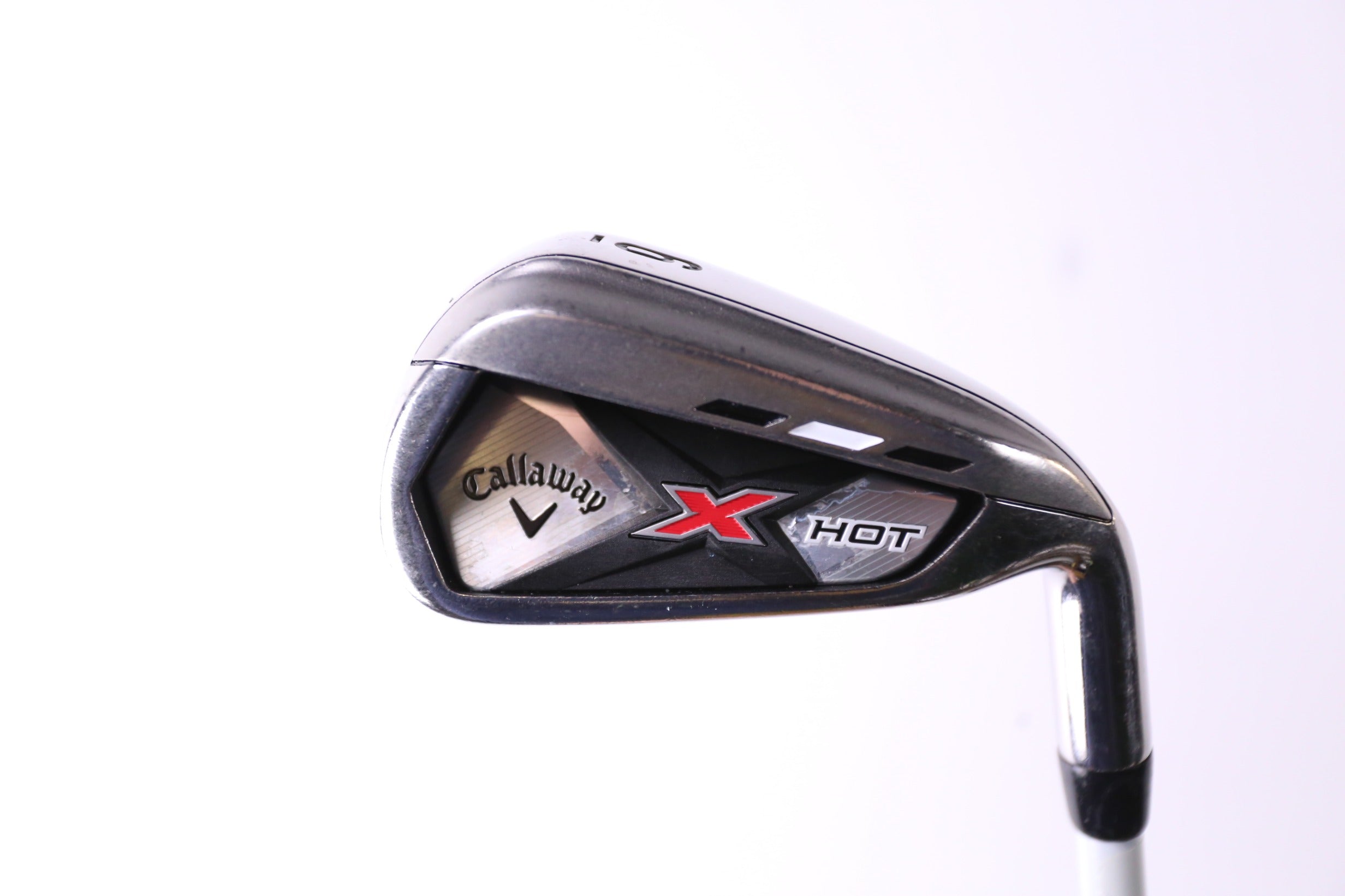 Used Callaway X Hot Single 6 Iron Golf Club - Right Handed Seniors Flex Steel Shaft | Perfect for Senior Golfers & Practice Sessions