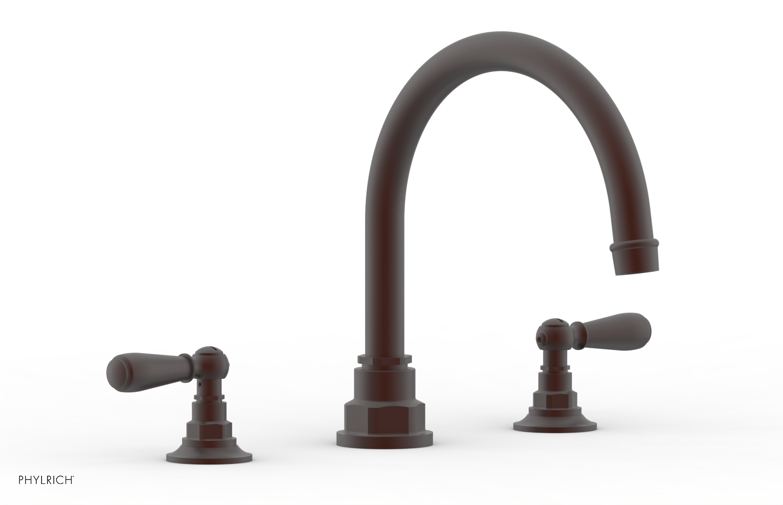 Jamestown Deck Tub Set with Lever Handles - 165