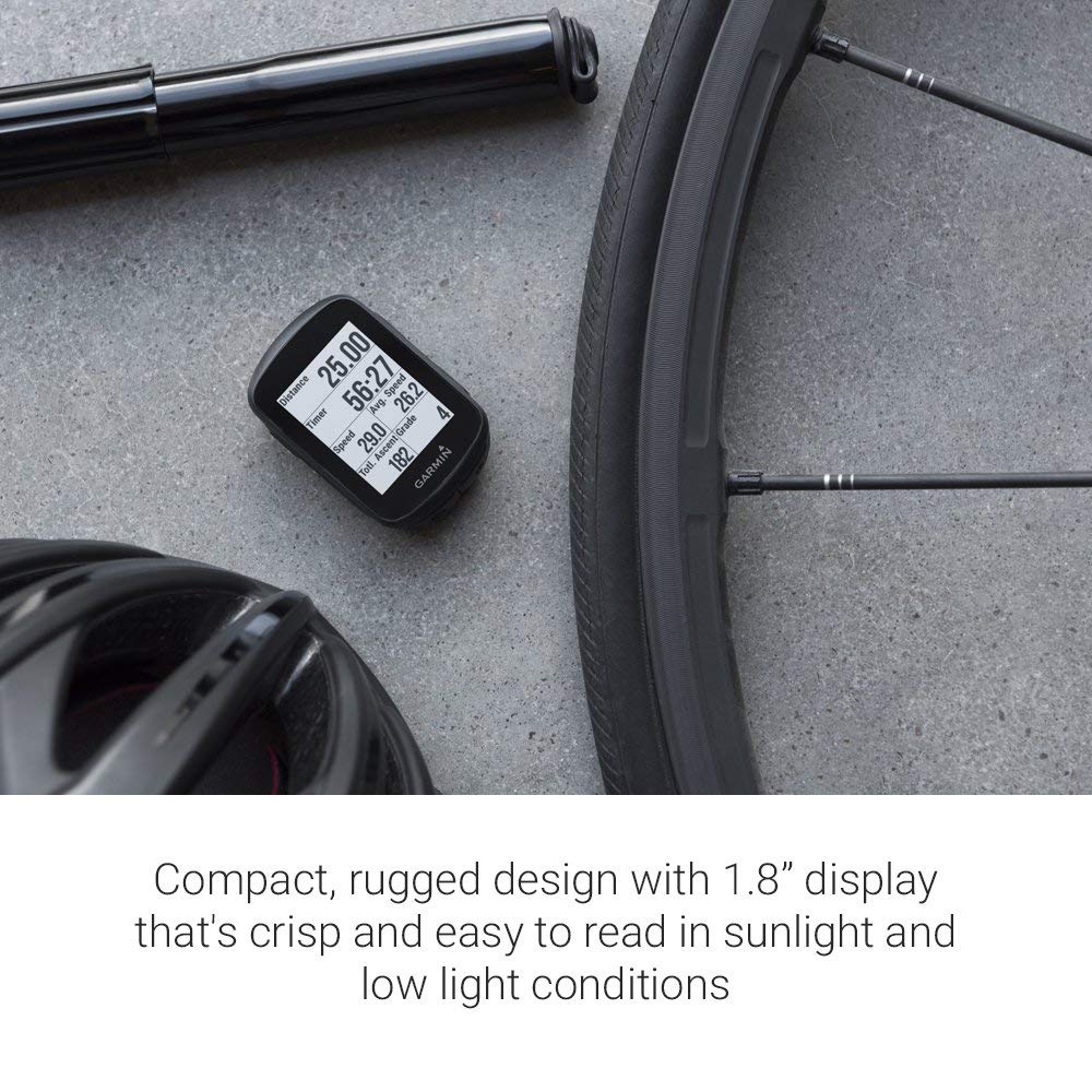 Garmin Edge 130 GPS Bike Computer with Speed & Cadence Sensors - Compact Cycling Computer for Road & Mountain Biking | Renewed | Track Performance Metrics & Navigate Trails
