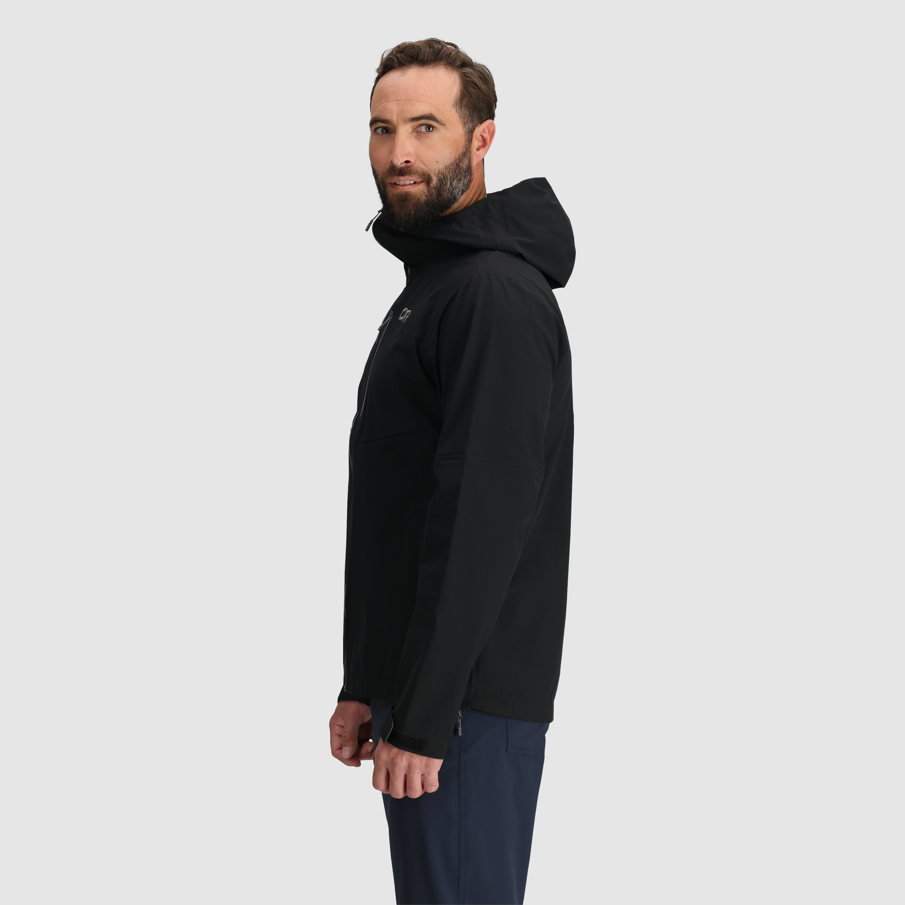 Men's Foray 3L Waterproof Rain Jacket - Lightweight Windproof Outdoor Hiking Jacket for Camping & Travel