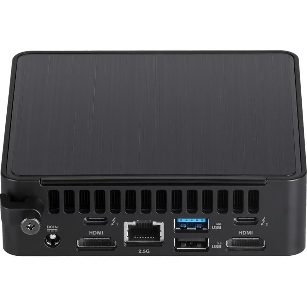 ASUS NUC 14 Pro Slim Mini PC - Intel Core i5, 16GB RAM, 512GB SSD, Windows 11 Pro - Compact Desktop Computer for Home Office, Business & Gaming (Black)