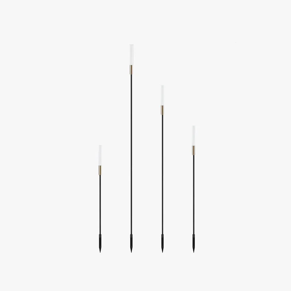 Solar Reed Lights Outdoor - Waterproof LED Garden Pathway Lighting for Yard, Patio, Walkway Decoration