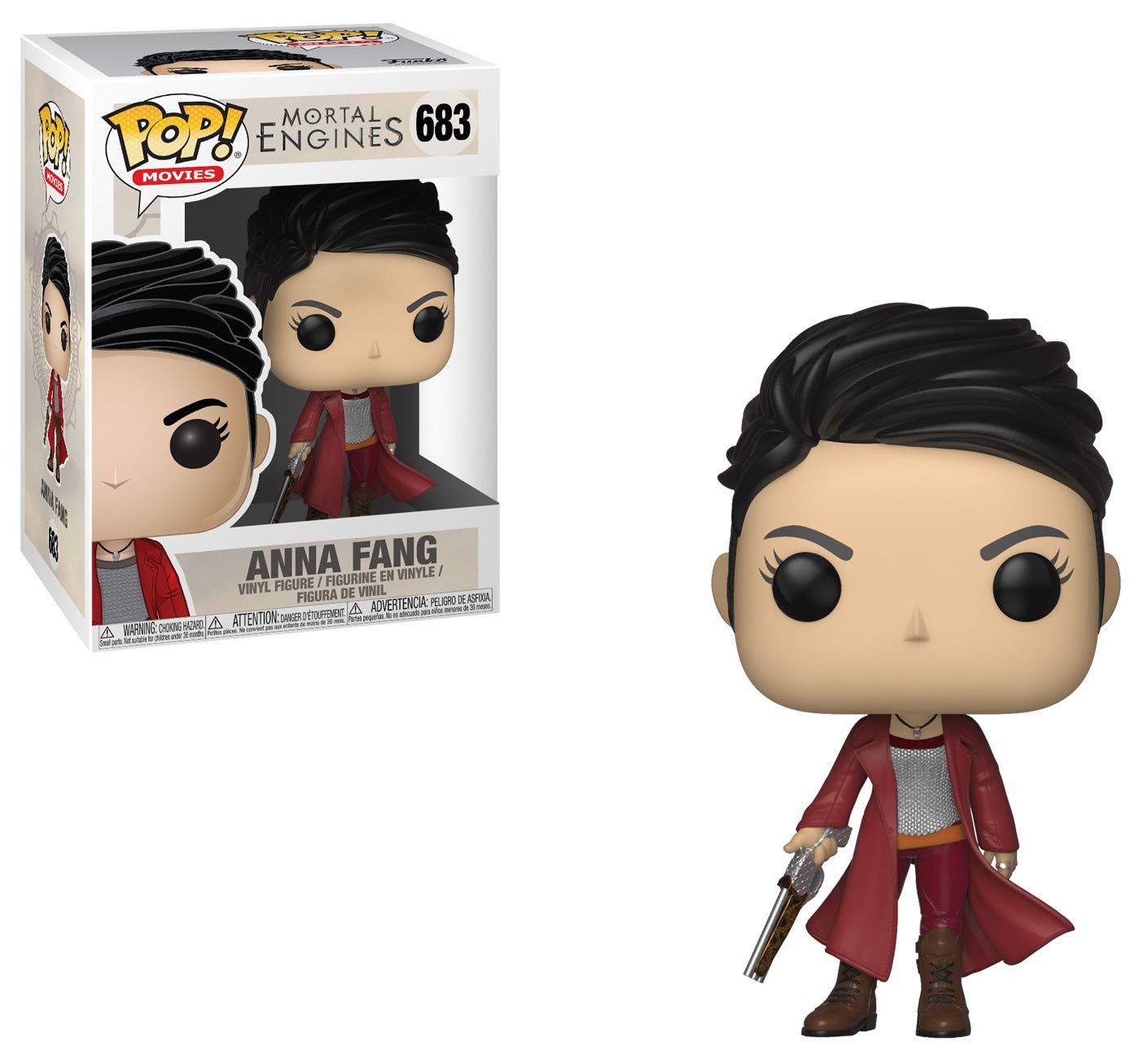 Funko Pop Movies: Mortal Engines - Anna Fang Collectible Vinyl Figure (Multicolor) | Perfect for Movie Fans, Collectors & Gift Giving