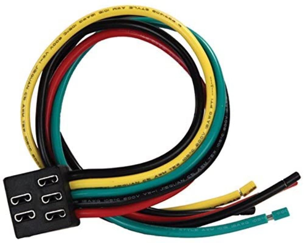 JR Products 13061 Trailer Wiring Harness Kit - 4-Way Flat Connector for Easy Towing & Brake Lights Installation | Perfect for Boat Trailers, Utility Trailers & Campers