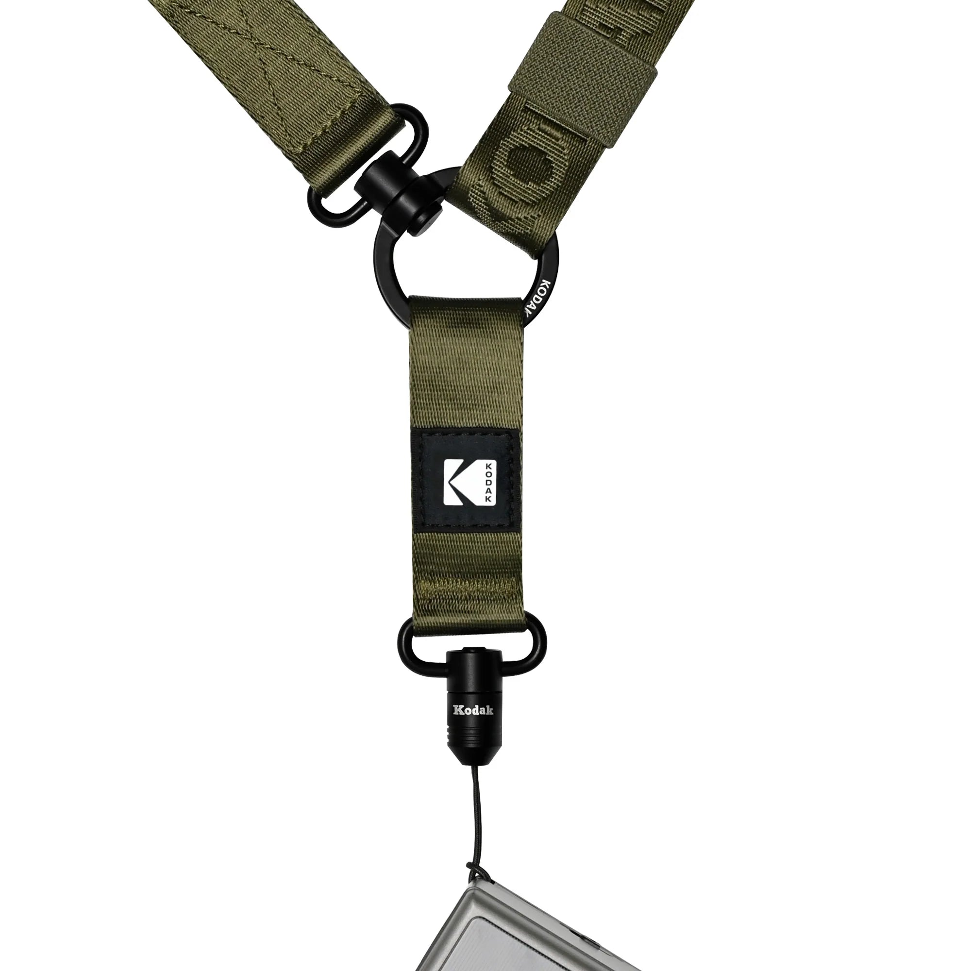 KODAK Adjustable Multi-Purpose Camera Strap - Durable Olive Green Neck Strap for DSLR, Mirrorless Cameras - Perfect for Travel, Hiking & Photography Enthusiasts