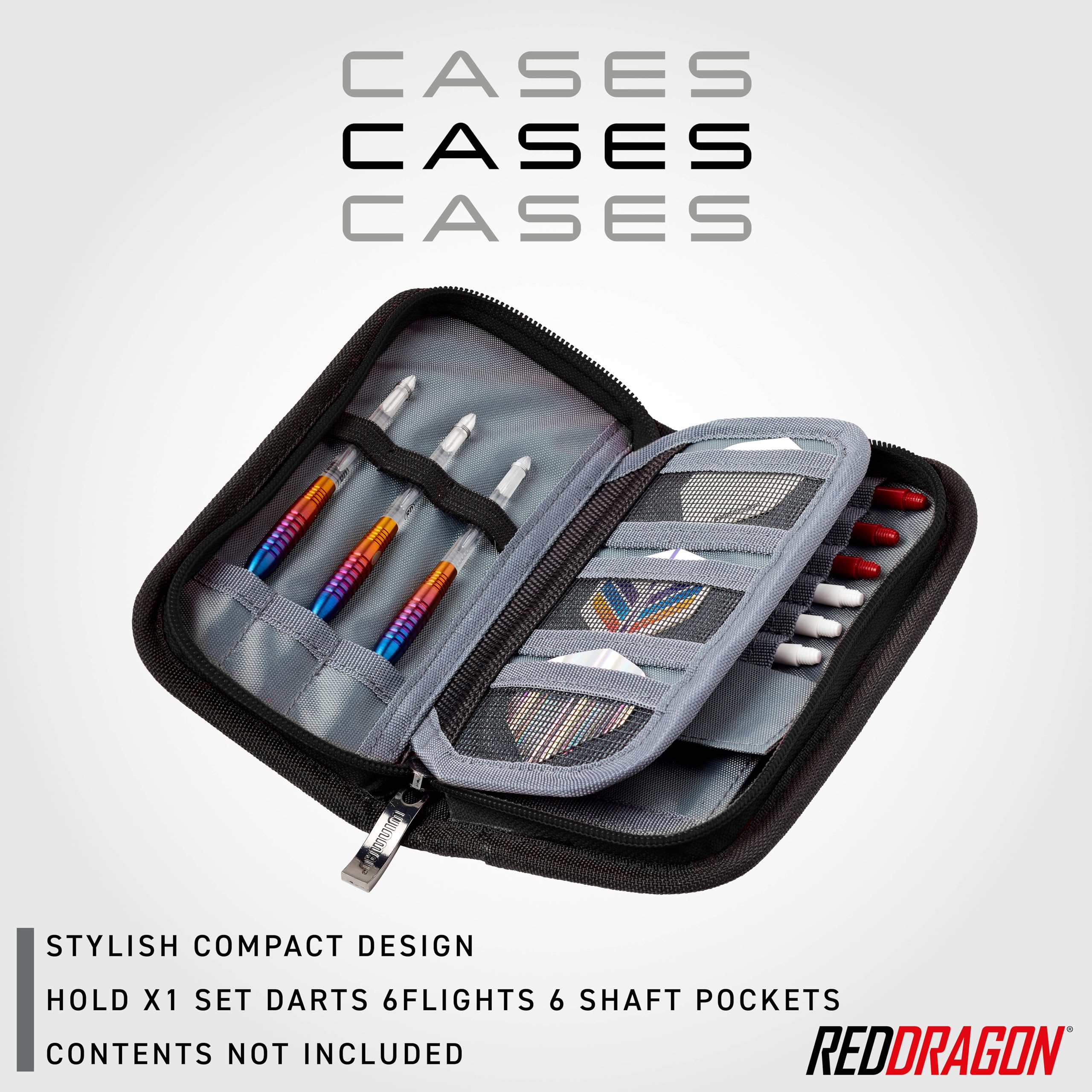 Premium Red Dragon Firestone Darts Wallet - Professional Dart Accessories for Players | Perfect for Tournaments, Practice & Storage