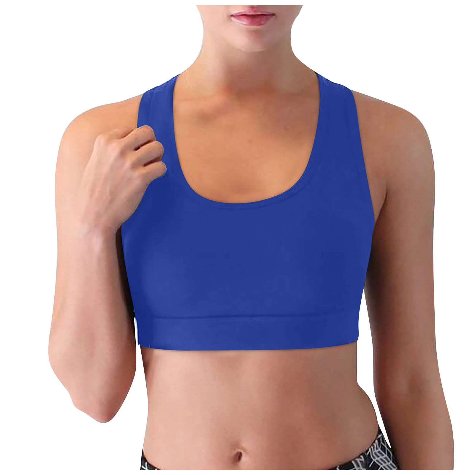 Wireless Women's Sports Bra - Breathable Running Yoga Bra with Shockproof Support, No Underwire - Perfect for Gym, Workout & Active Lifestyle
