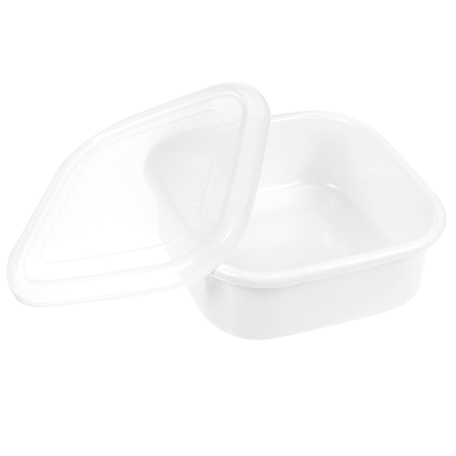 HEMOTON 700ml Airtight Food Storage Container with Lid - Enamel Bread Box, Refrigerator Organizer for Vegetables, Fruits, Butter & Cheese | Perfect for Kitchen, Pantry & Meal Prep Organization