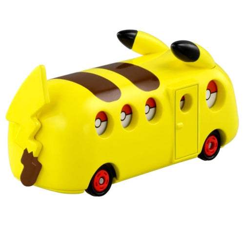 Takara Tomy Pokemon Dream Tomica 151 Pikachu Pokedoko Dokoikocar 3 Inch Die-Cast Toy Car - Perfect for Collectors & Kids' Playtime