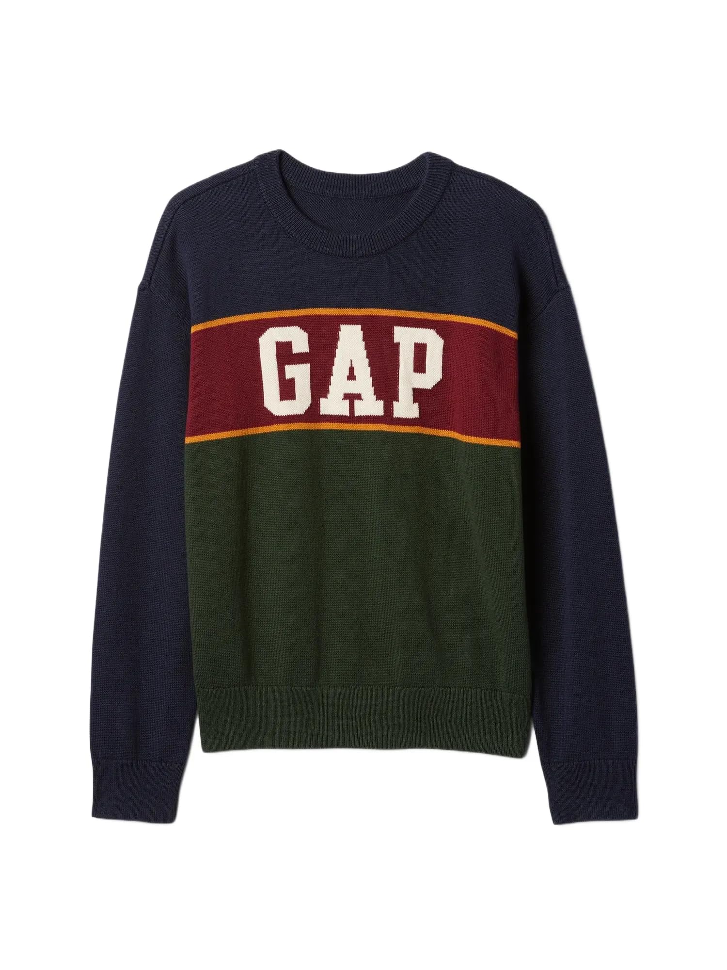 GAP Boys' Waffle Knit Sweater - Soft & Warm Pullover for Kids | Perfect for School, Playdates & Winter Outfits