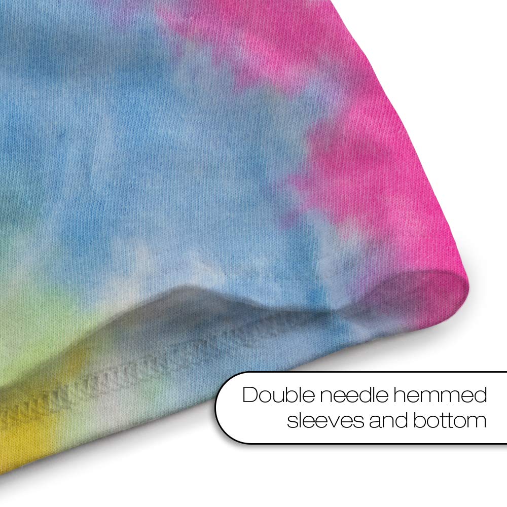 Popfunk Classic Friends Logo Tie Dye Unisex T-Shirt - Comfortable Cotton Tee for Men & Women - Perfect for Casual Wear, Gifts, and TV Show Fans