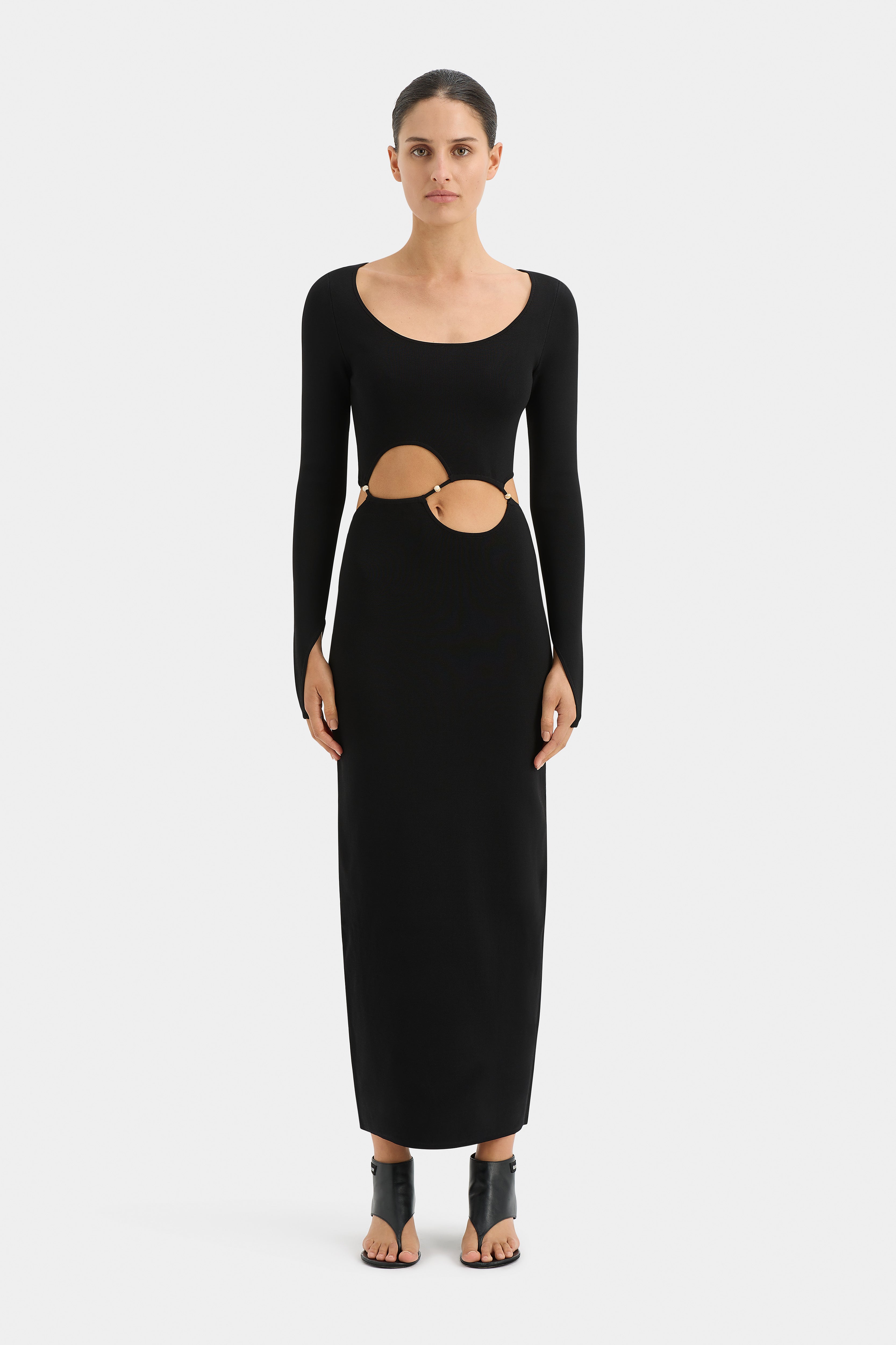 Salvador Beaded Long Sleeve Bohemian Maxi Dress for Women - Perfect for Weddings, Parties & Special Occasions