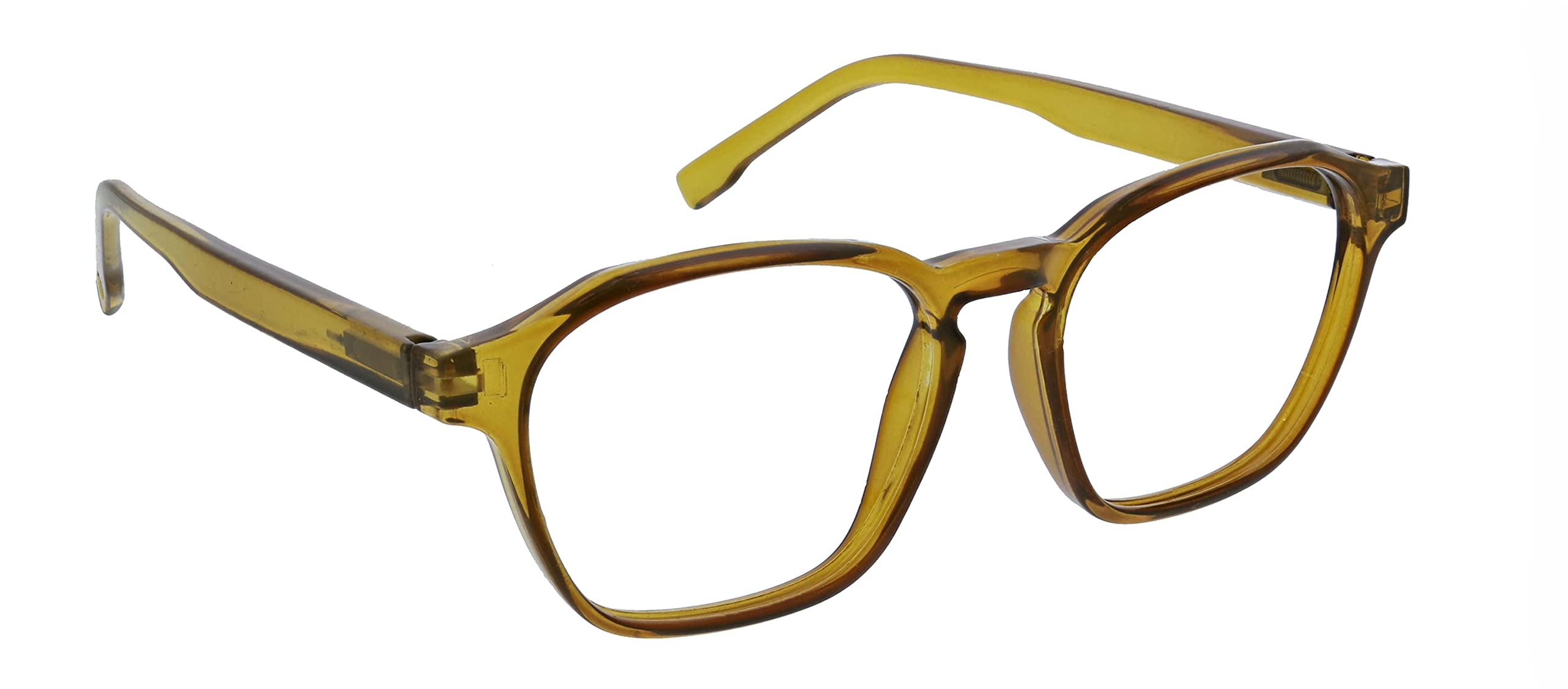 Peepers by PeeperSpecs - Unisex Square Blue Light Blocking Reading Glasses for Computer & Digital Screen Use - Reduce Eye Strain for Work, Gaming & Reading