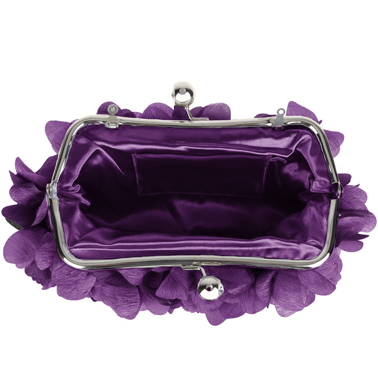 Elegant Women's Evening Purse - Small Floral Clutch Bag with Detachable Chain for Wedding, Party, Prom | Perfect for Formal Events, Date Nights & Special Occasions
