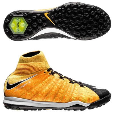 Nike Junior HypervenomX Proximo TF Soccer Cleats for Kids - Lightweight Football Shoes for Artificial Turf - Perfect for Youth Training & Matches