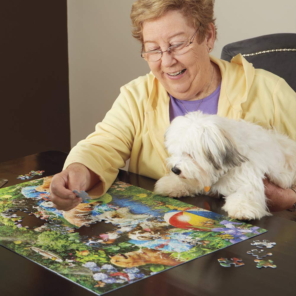 White Mountain TV Lunch Boxes - 1000 Piece Jigsaw Puzzle for Adults, Vintage Collectible Puzzle, Fun Family Game Night Activity, Perfect Gift for Puzzle Lovers & Nostalgia Fans
