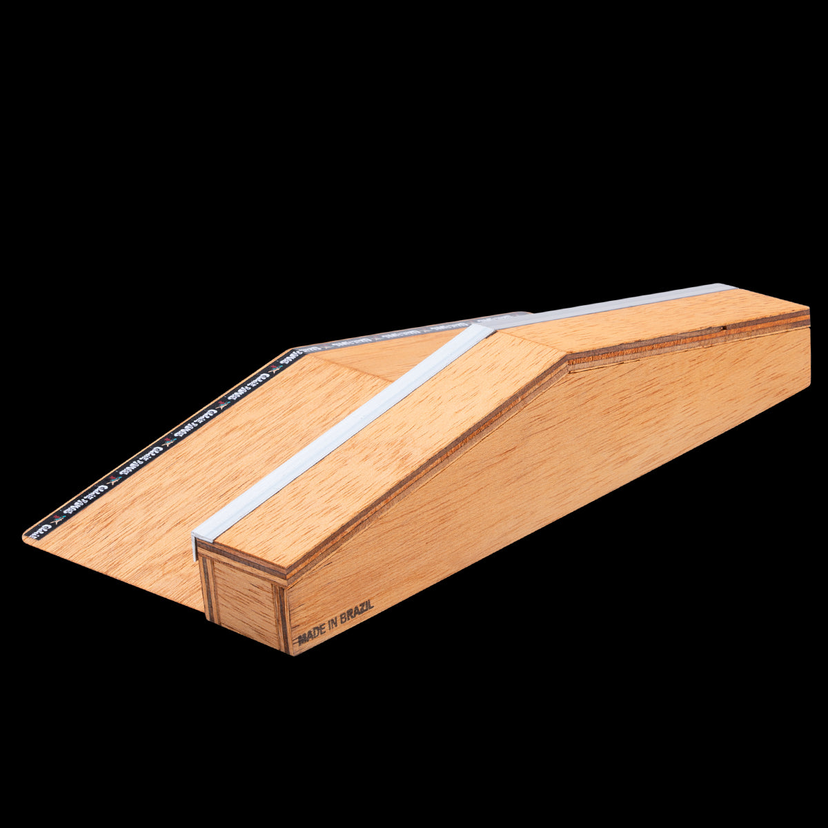 Ollie Fingerboard Ramps Delta Box - Professional Skateboard Mini Ramp for Fingerboarding Tricks - Perfect for Home, Office & Travel Fun