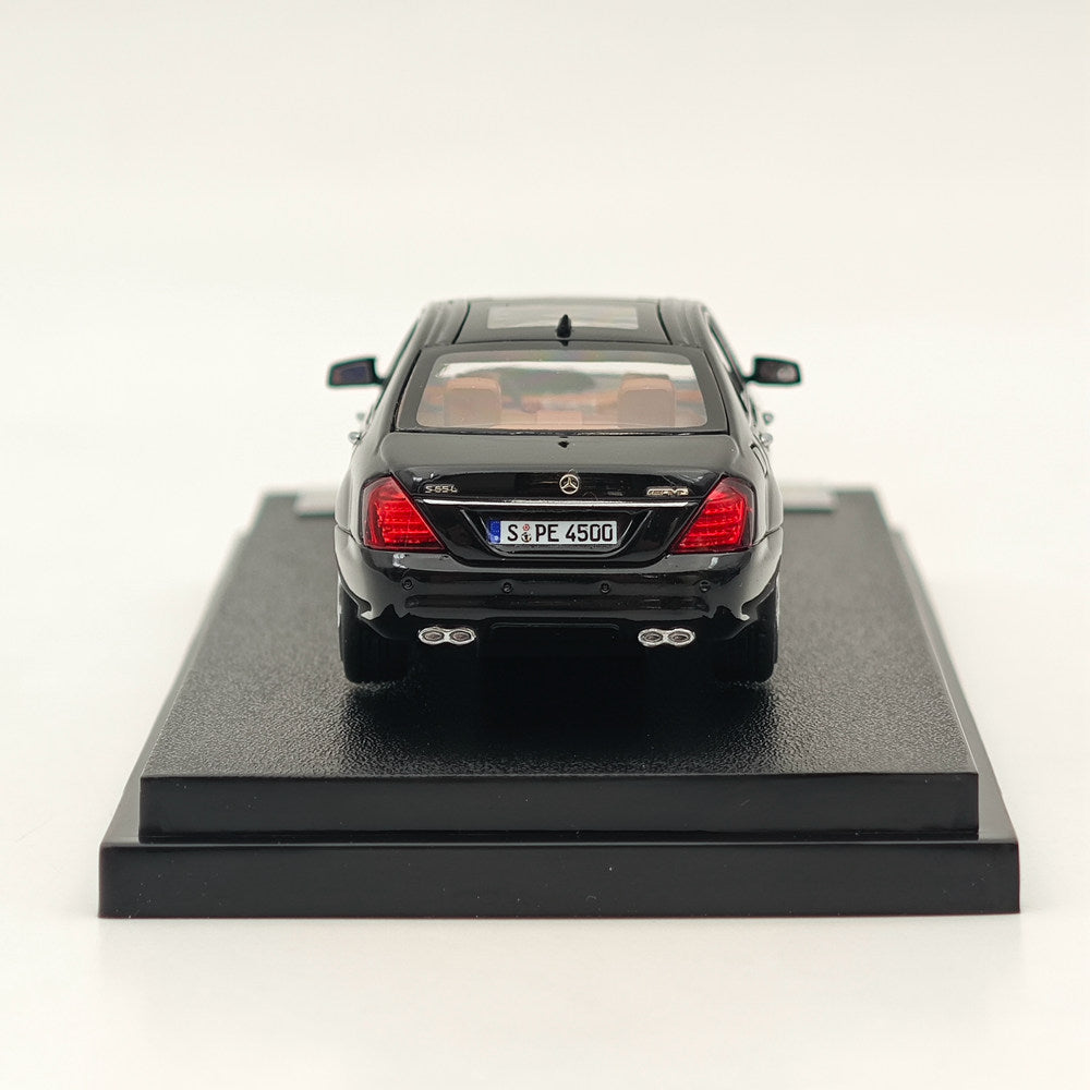 1/64 Scale Mercedes Benz S65L V12 Black Sedan Diecast Model Car - Collectible Sports Car for Display, Gifts & Car Enthusiasts