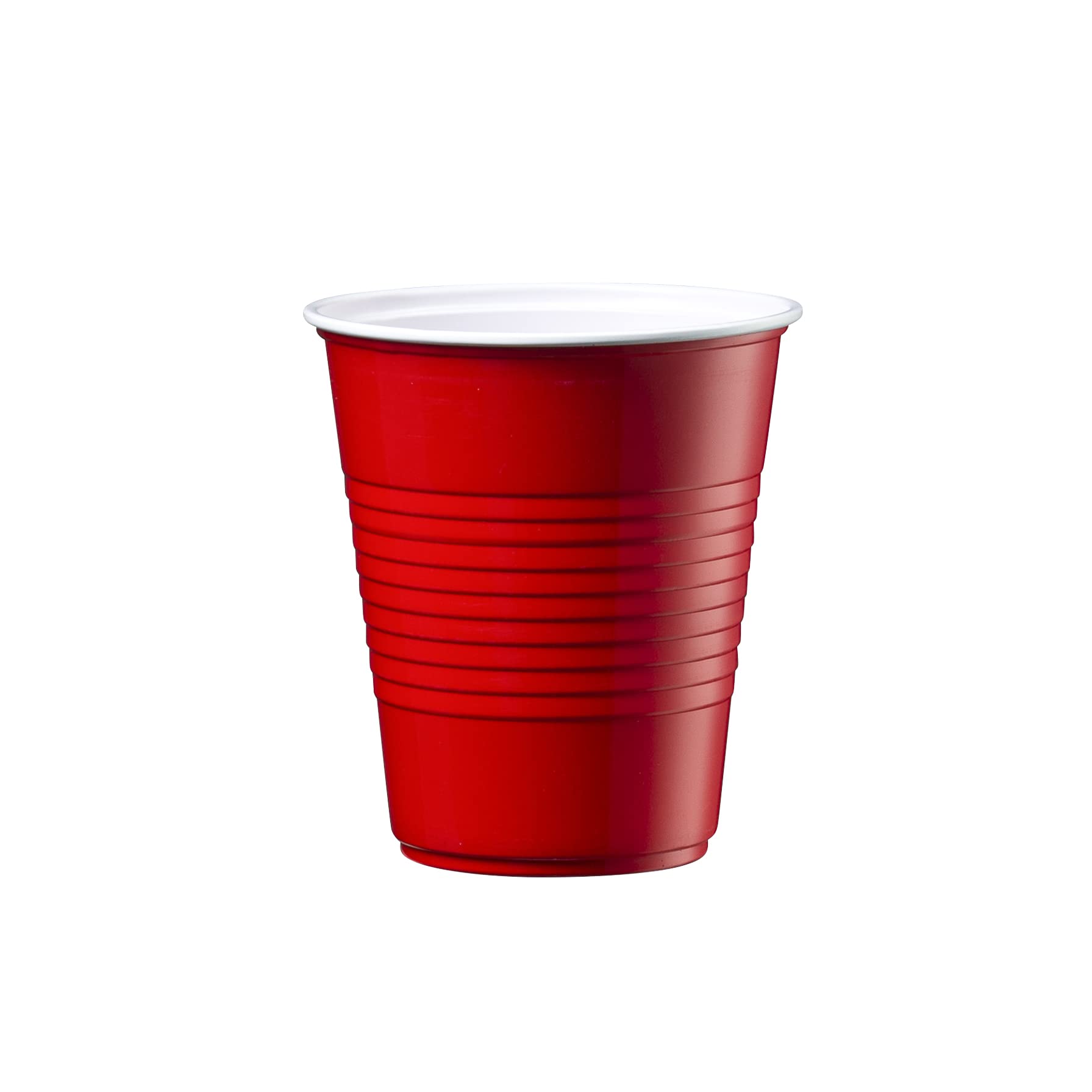 12 oz. Disposable Plastic Red Cups (240 Count) - Durable Party Cups for Events, BBQs, Picnics & Everyday Use - BPA-Free Drinking Cups for Beer, Soda & Cocktails