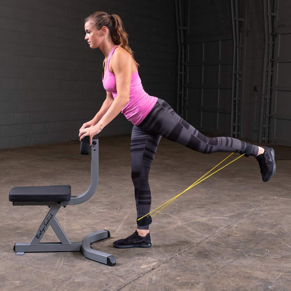 Body-Solid Ankle Cuffs with Elastic Bands - Light Resistance Exercise Bands for Physical Therapy, Upper & Lower Body Workouts - Perfect for Gym, Home Training & Rehabilitation Exercises