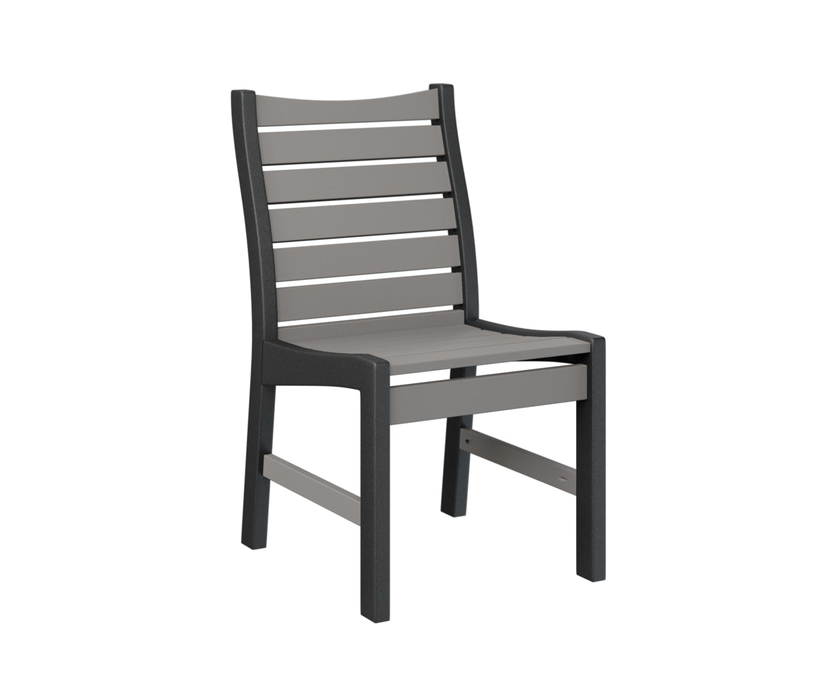 Berlin Gardens Bristol Dining Chair - Sturdy Outdoor Patio Furniture for Garden, Deck, and Poolside Use - Weather-Resistant & Comfortable Seating