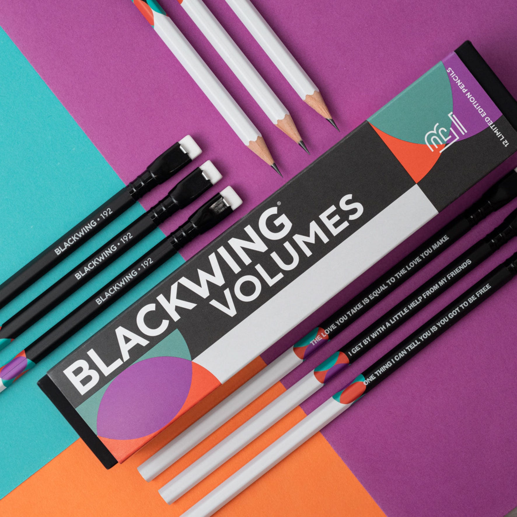 Blackwing 602 Pencil - Box of 12 Premium Graphite Drawing & Writing Pencils for Artists, Writers & Professionals - Perfect for Sketching, Note Taking & Office Use