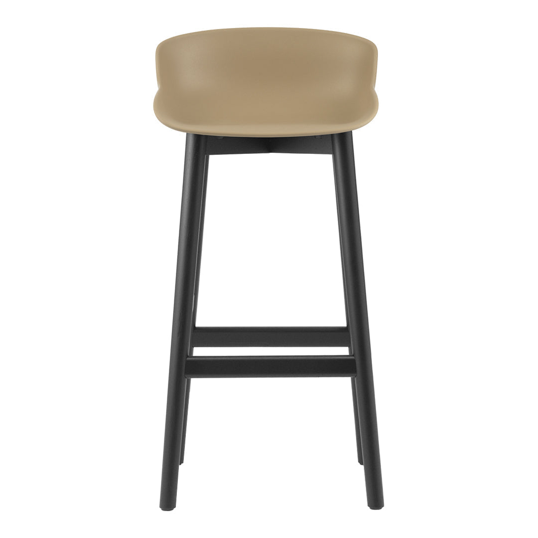 Premium Hyg Bar Stool with Solid Wood Base - Modern Kitchen Island & Home Bar Seating - Perfect for Dining, Entertaining & Small Spaces