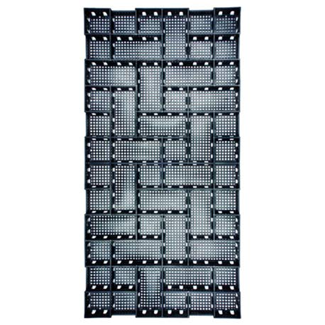 Permeable Gravel Pavers (4-Pack) - DIY Driveway, Patio & Storage Pad Solution for Landscaping & Outdoor Projects - Yardfully
