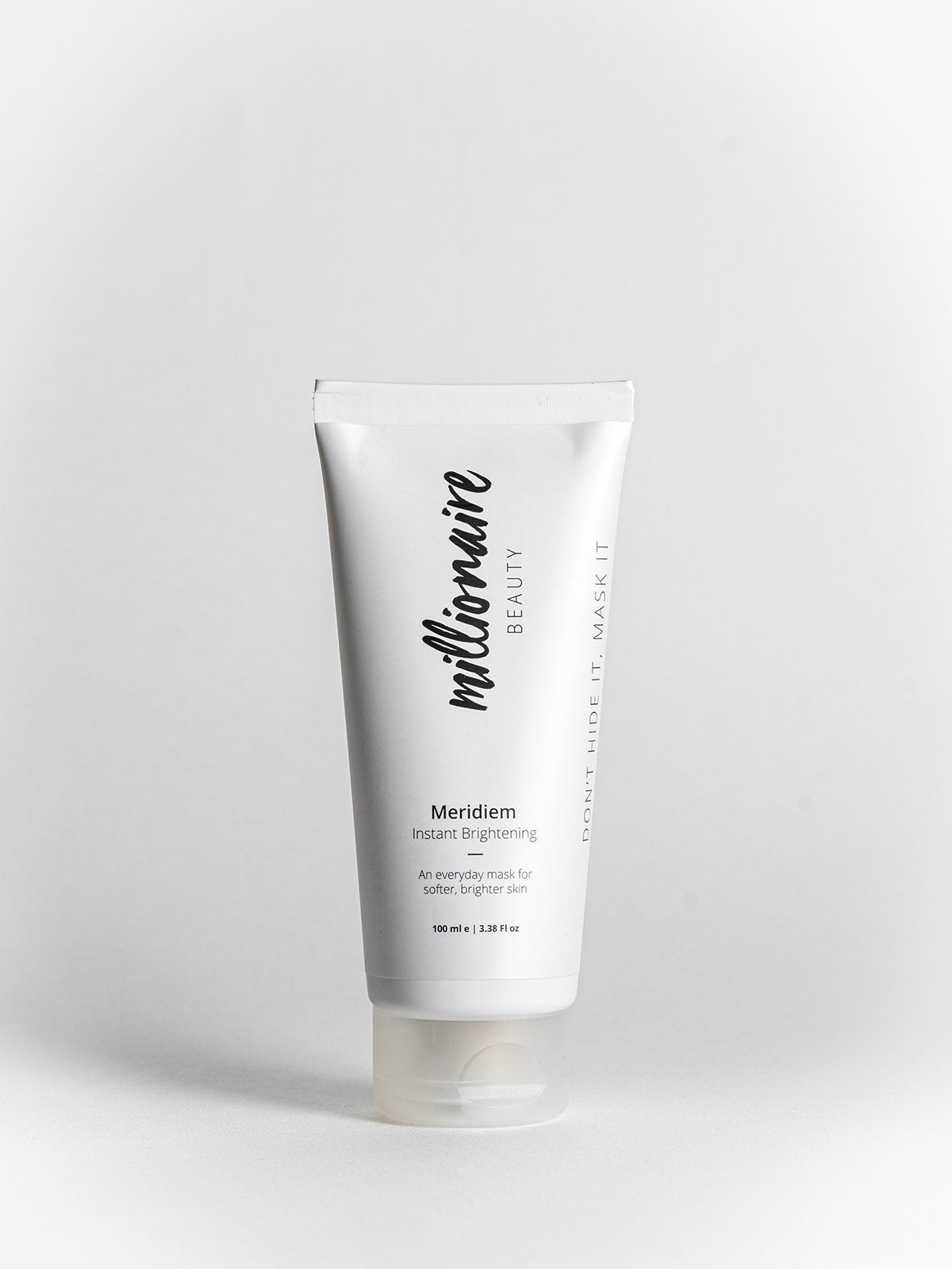Millionaire Meridiem Instant Brightening Face Mask - Hydrating & Glow Boosting Sheet Mask for Dull Skin - Perfect for Daily Skincare Routine & Special Occasions