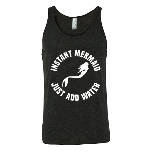 Instant Mermaid Just Add Water T-Shirt - Color Changing Unisex Top for Beach, Pool & Summer Fun