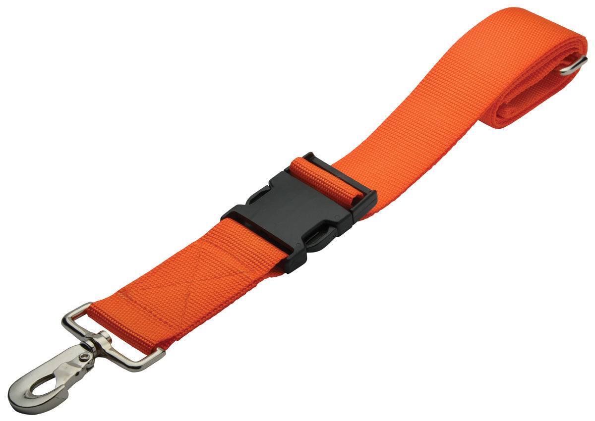 Heavy-Duty Restraint Straps with Swivel Speed Clip & Side Release Buckle - 2