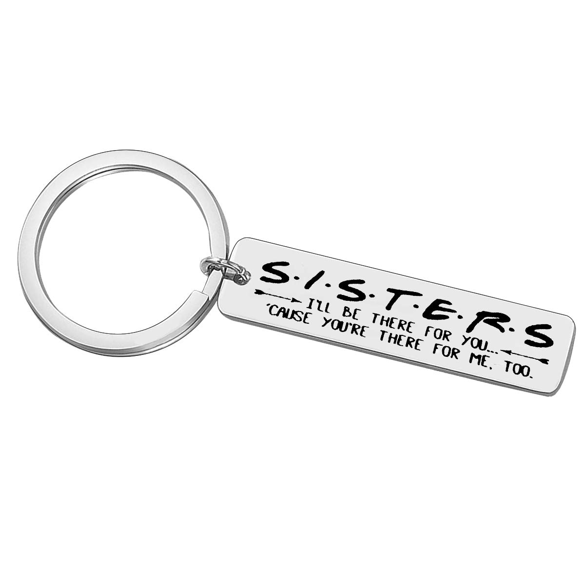 Best Sister Gifts - Friendship Keychain for Women 