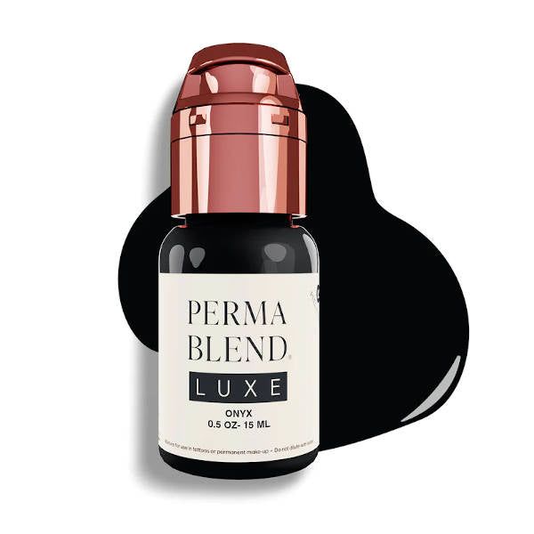 Perma Blend Luxe Onyx Pigment - Professional Tattoo Ink for Artists - Perfect for Permanent Makeup, Cosmetic Tattoos & Body Art