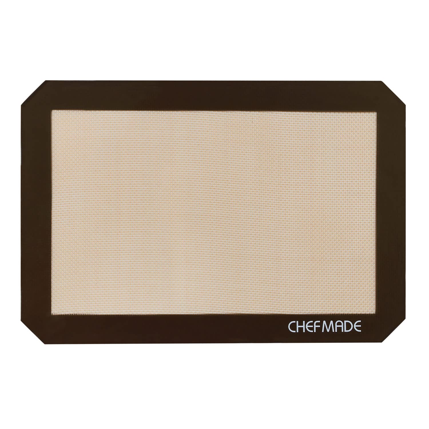 CHEFMADE 13-Inch Non-Stick Silicone Baking Mat with Measurements - Heat Resistant Dough Rolling Mat for Pastry, Pizza, Fondant & Pie Crust - 8.6