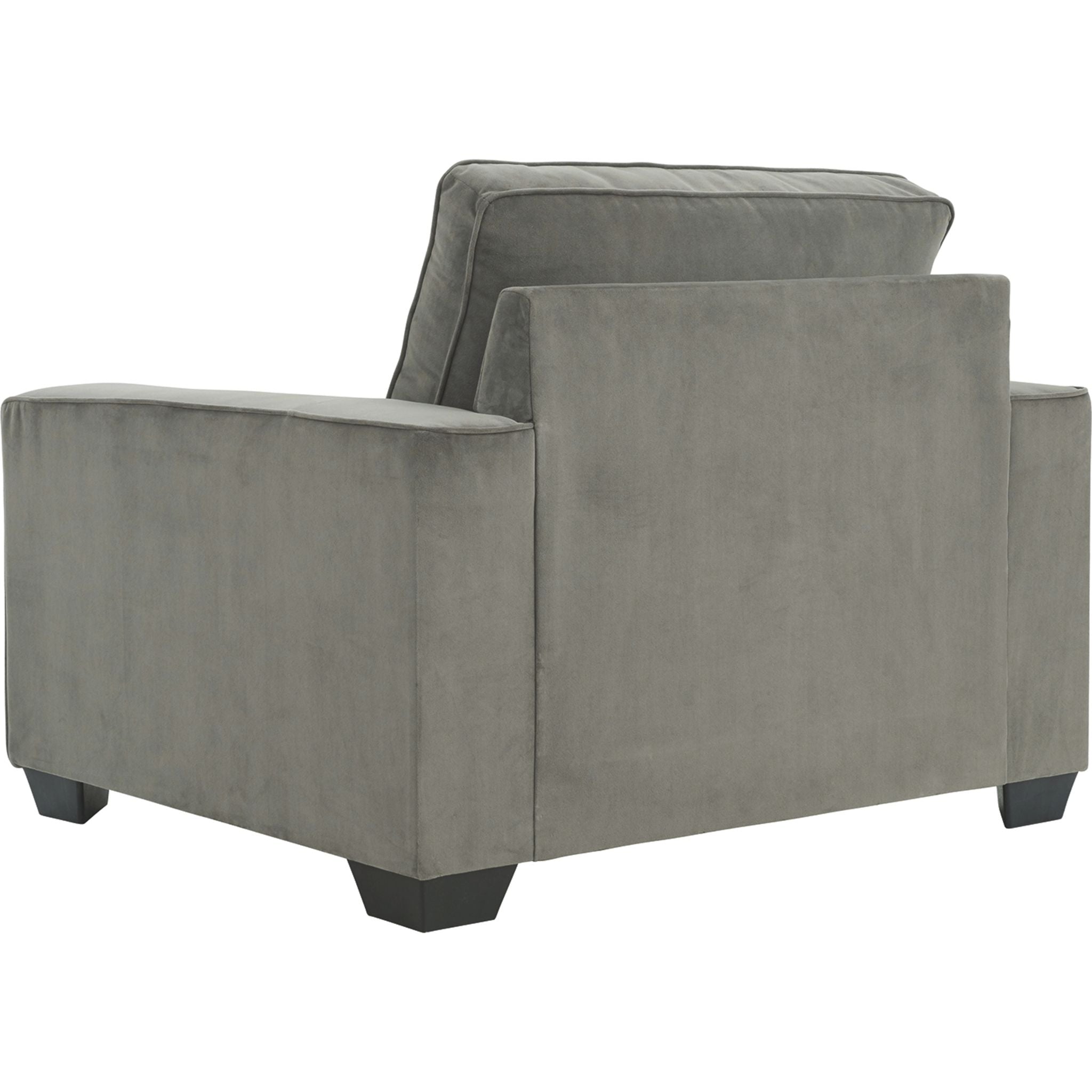 Angleton Chair and a Half in Sandstone - Oversized Comfortable Accent Chair for Living Room, Bedroom, or Office