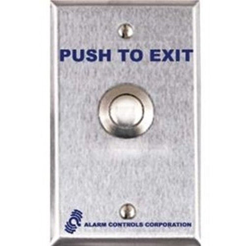 Alarm Controls TS 12T302 Vandal-Resistant Request to Exit Push Button Station with Timer - 3/4