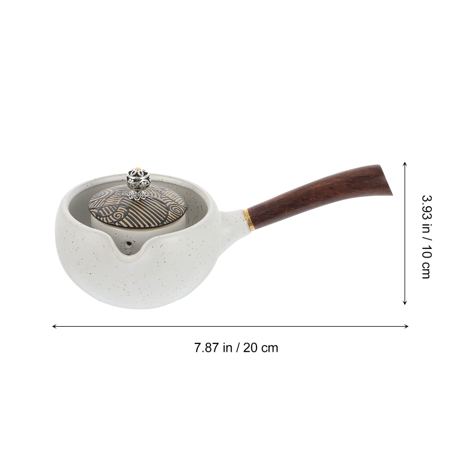 Premium Stainless Steel Teapot with Fine Mesh Filter - 1.2L Universal Tea & Coffee Kettle for Electric/Gas Stove - Perfect for Home, Office, Tea Ceremonies and Daily Brewing