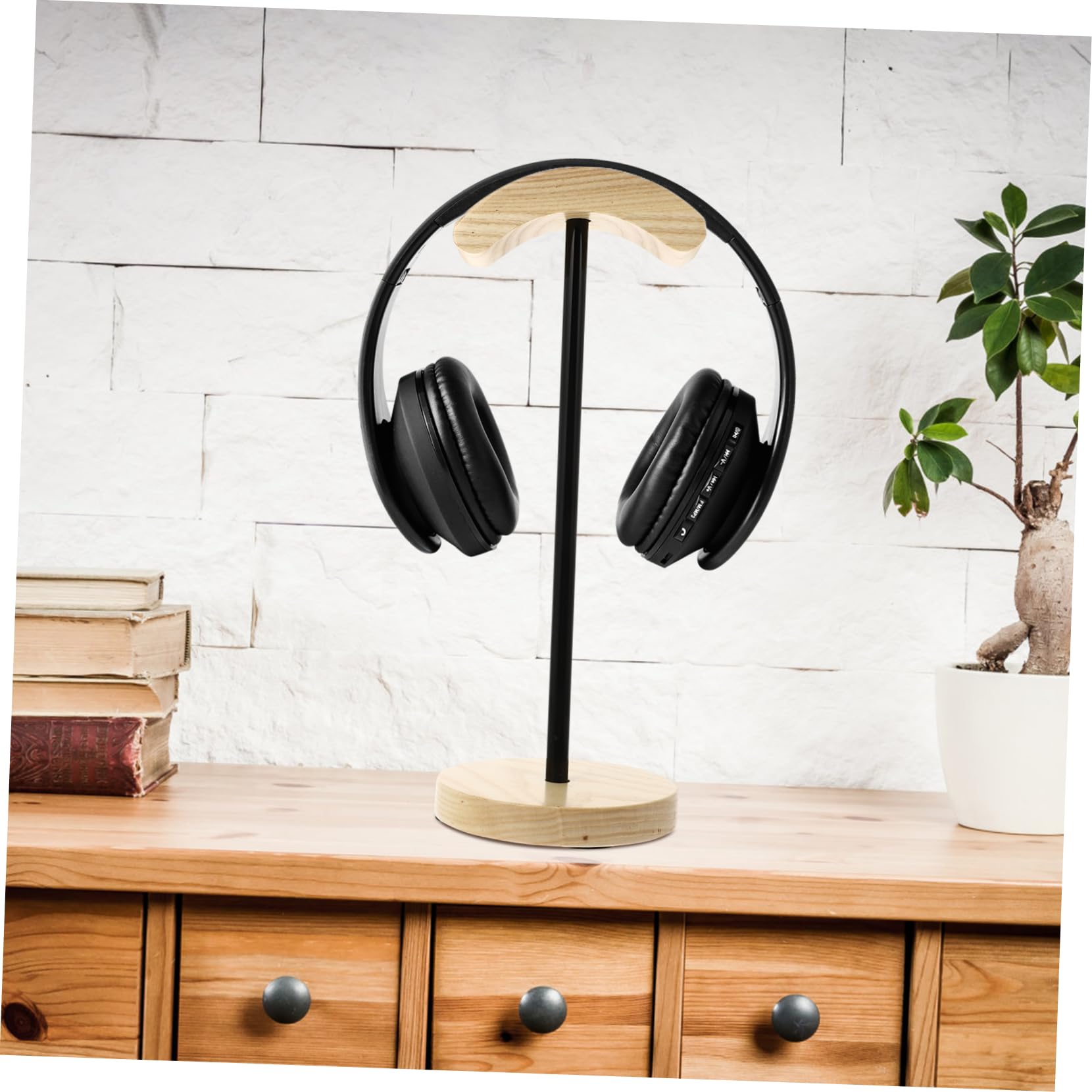 LIFKICH Metal Gaming Headphone Stand - Durable Headset Holder & Hanger for Desk Organization | Perfect for Gamers, Streamers & Home Office Setup