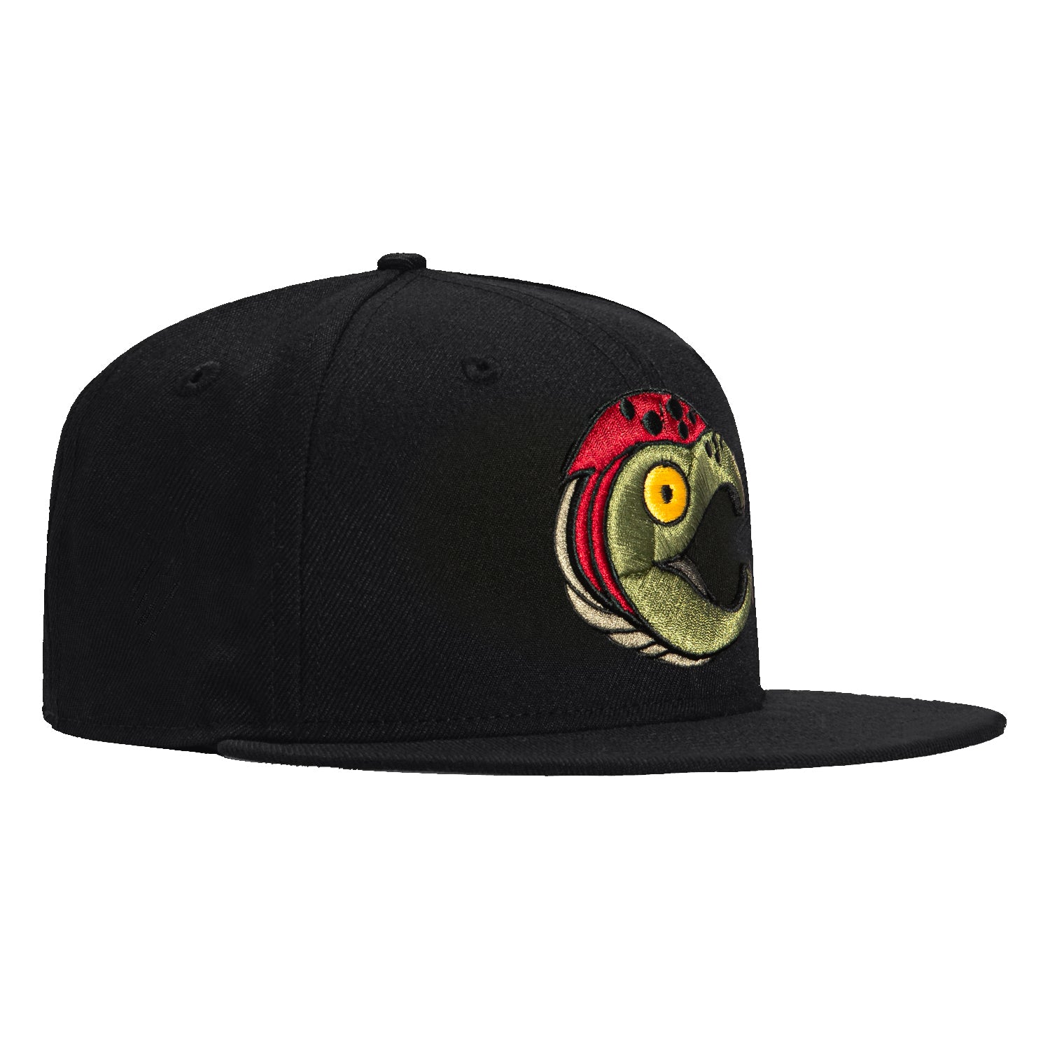 New Era 59Fifty Hillside Goods Chinook Hat - Black Adjustable Snapback Cap for Men & Women | Perfect for Outdoor Activities, Sports, and Casual Wear