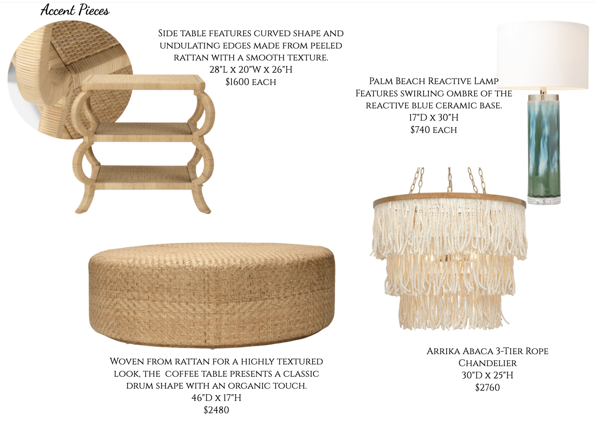 Summer Escape Living Room Furniture Set - 25% Off Sale - Perfect for Home Decor & Outdoor Patio Relaxation