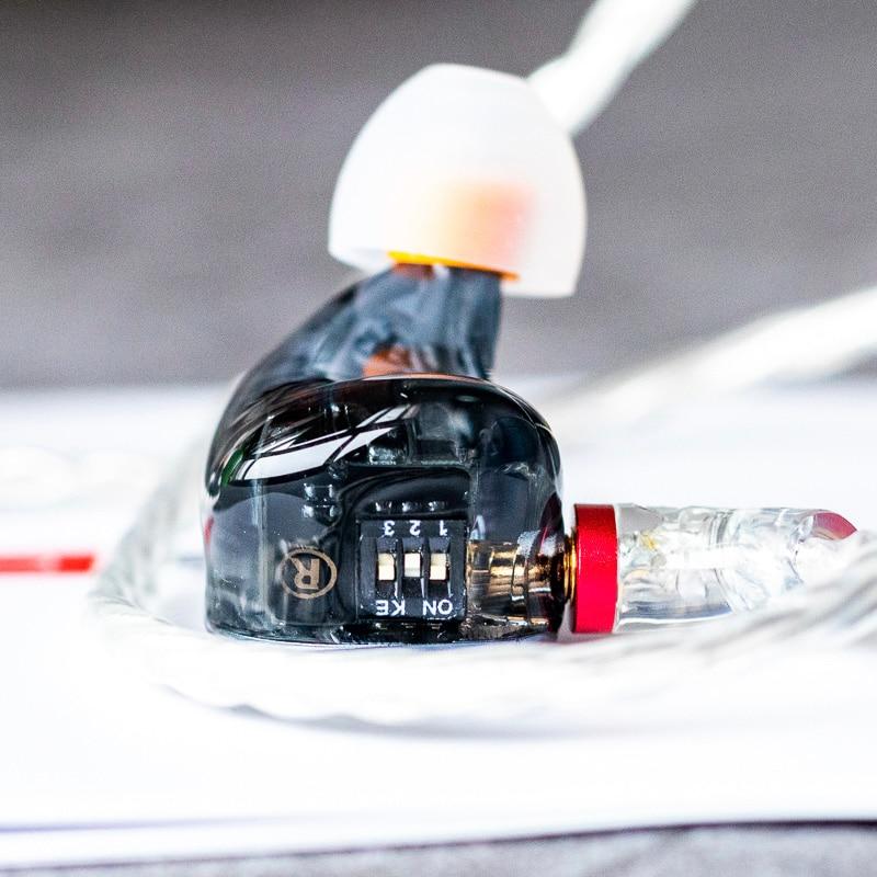 FiiO FA9 6 Balanced Armature Drivers 3D Printed HiFi In-Ear Monitors - Premium IEMs for Audiophiles, Musicians & Studio Recording