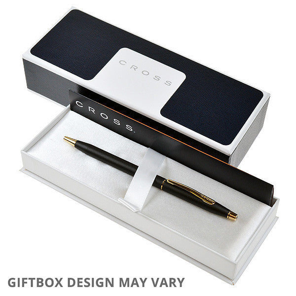 Premium Cross ATX Ballpoint Pen in Basalt Black - Smooth Writing for Office, School & Business Gifts