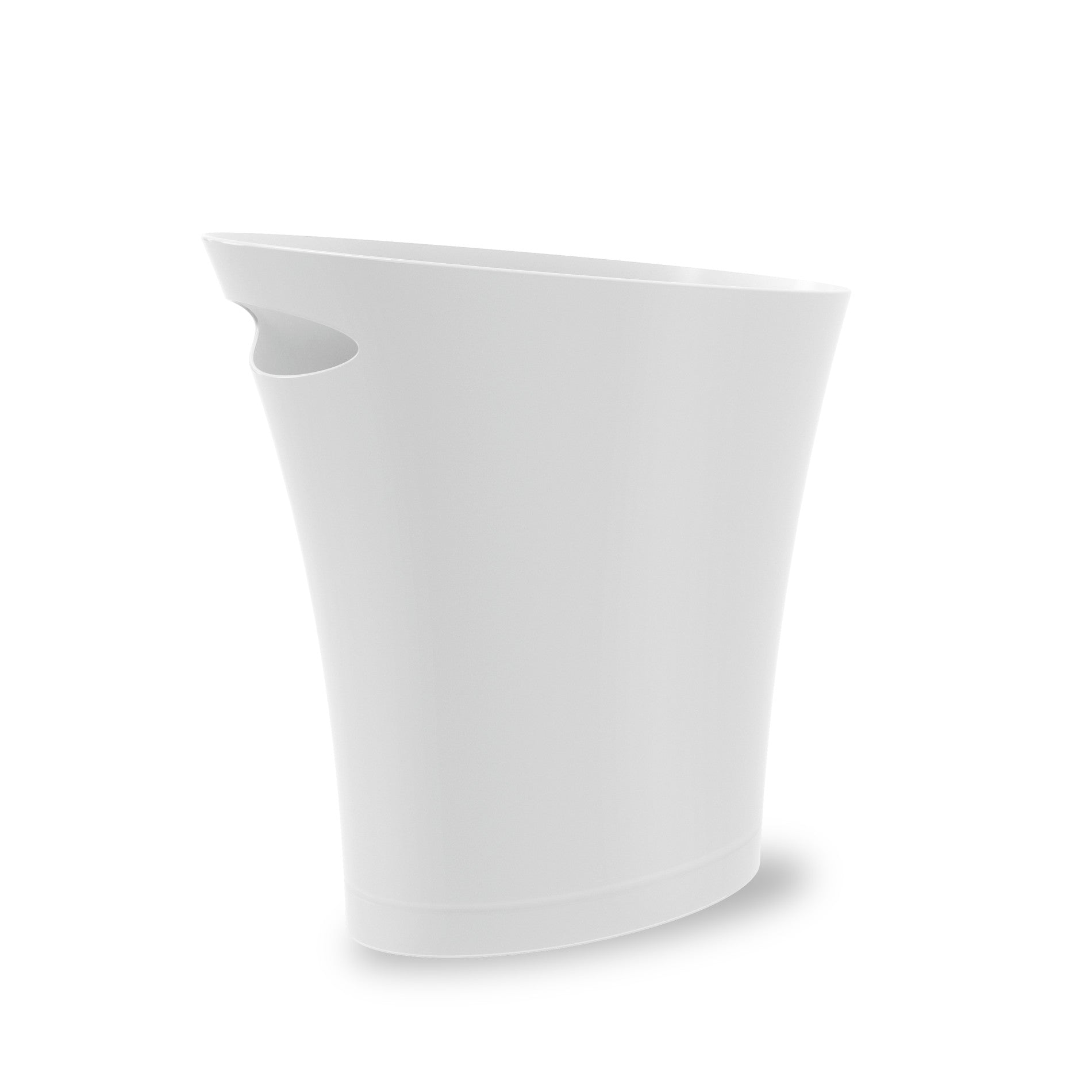 Slim Trash Can - Small Space Garbage Bin for Bathroom, Kitchen, Office & Dorm - Odor Control & Space Saving Waste Basket