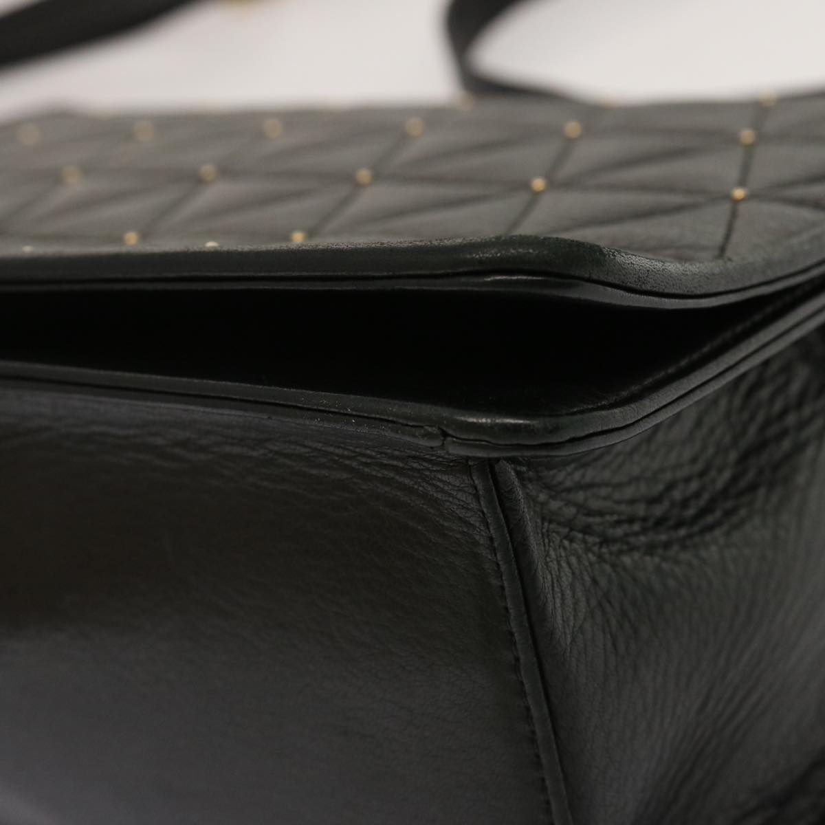Valentino Garavani Black Leather Shoulder Bag for Women | Luxury Designer Handbag | Perfect for Work, Travel & Evening Events
