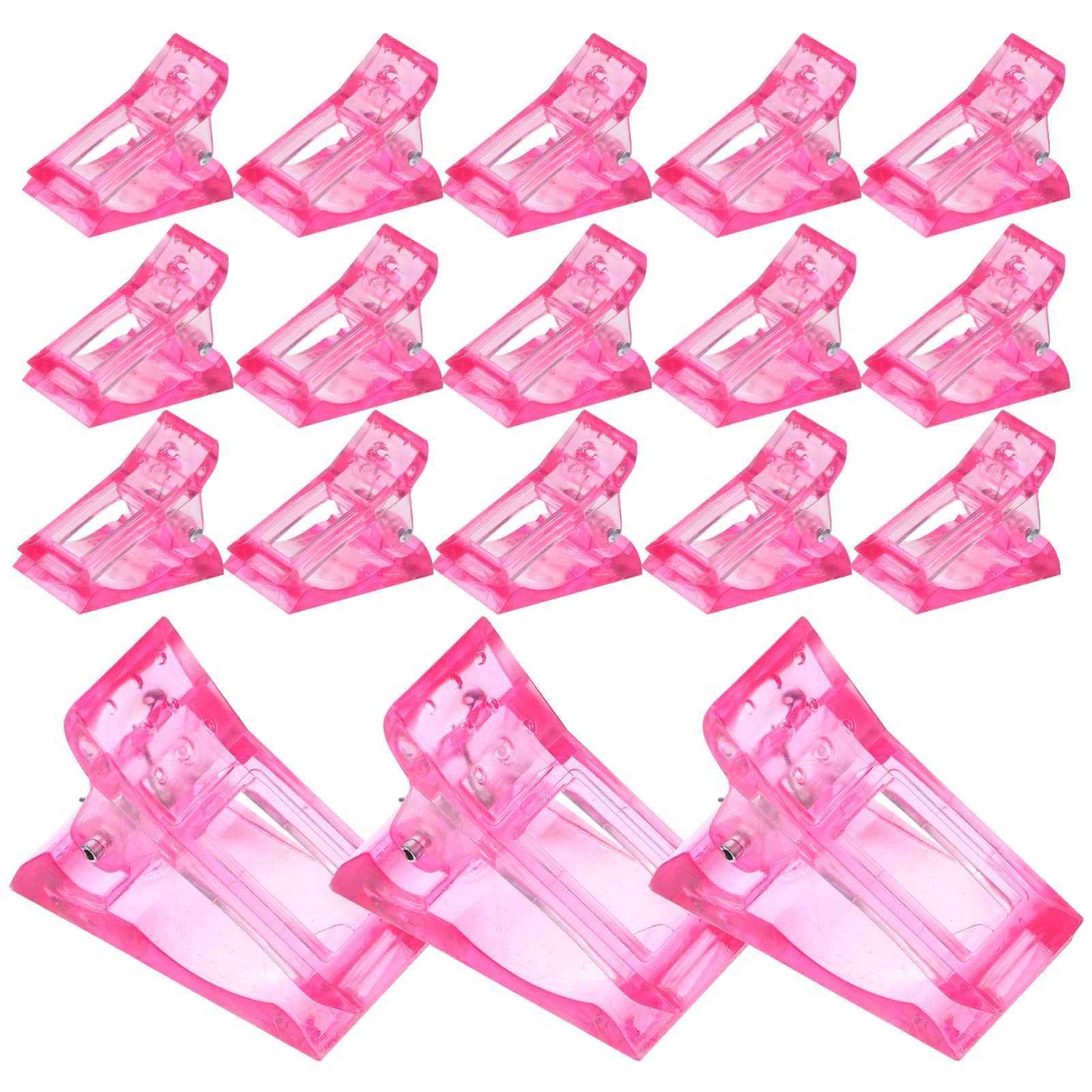 FOMIYES 20pcs Quick Building Nail Tips - Professional Finger Extension Clips for Easy Nail Art, DIY Manicure & Salon Use - Perfect for Acrylic, Gel & Press-On Nails