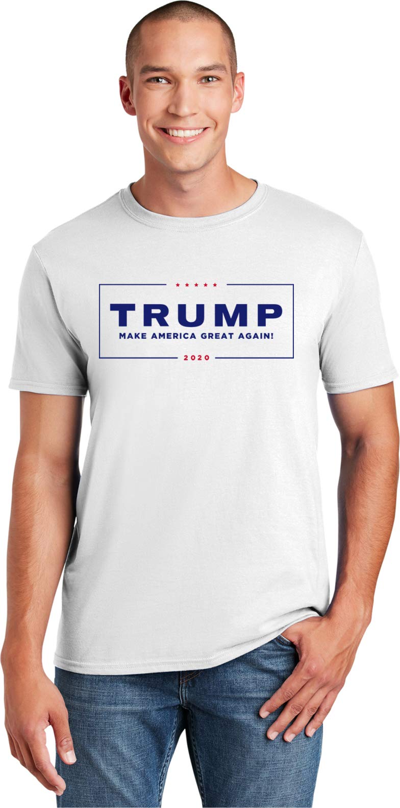 Trump Make America Great Again 2020 T-Shirt - Patriotic Political Campaign Shirt for Men & Women - Perfect for Rallies, Elections & Conservative Events