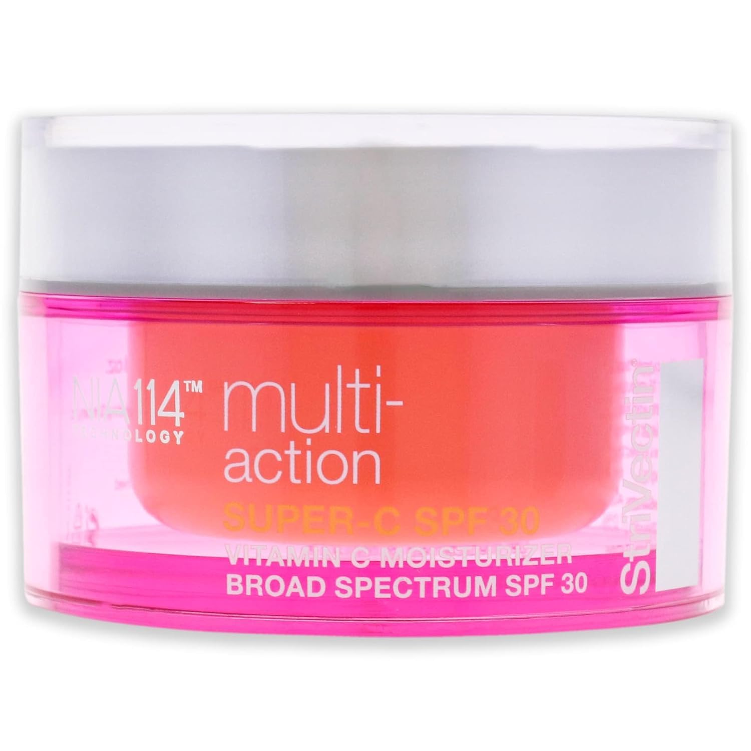 StriVectin Multi-Action Super-C SPF 30 Vitamin C Face Serum & Tightening Neck Cream with Alpha-3 Peptides - Anti-Aging Moisturizer for Face, Neck & Décolleté - Day & Night Skincare Routine for Wrinkles & Firmness